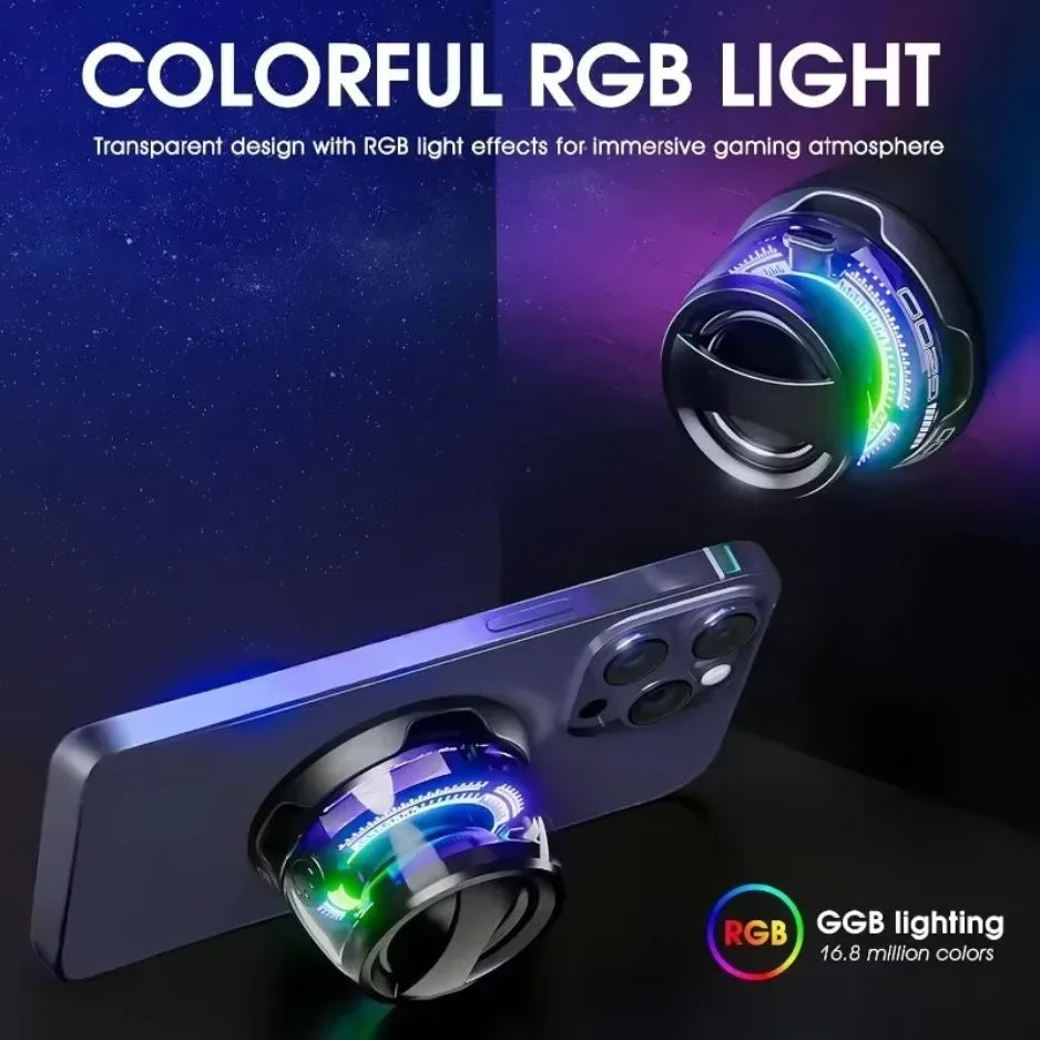 XIKCU Mini Portable Bluetooth Speaker G200 RGB Lighting Magnetic Speaker BT5.3 Small Sound Box 7 Hours Playback Phone Holder